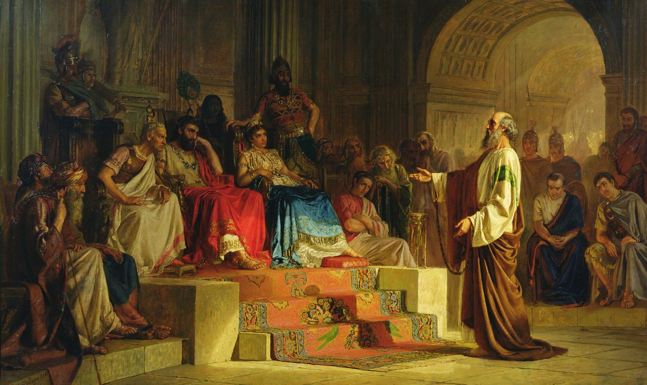 Proces van de Apostel Paulus door Nikolai K. Bodarevski