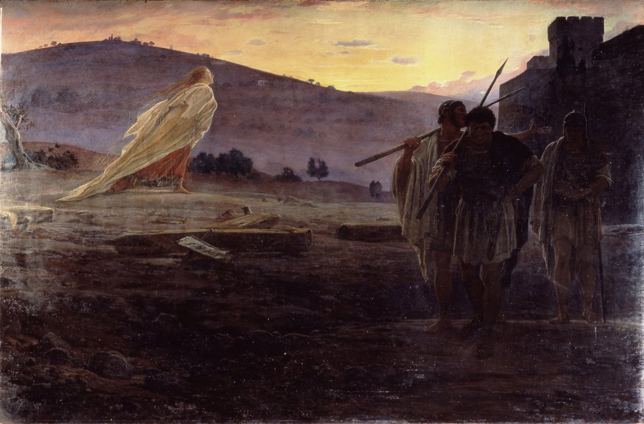 Herauten van de opstanding door Nikolai Nikolayevich Ge