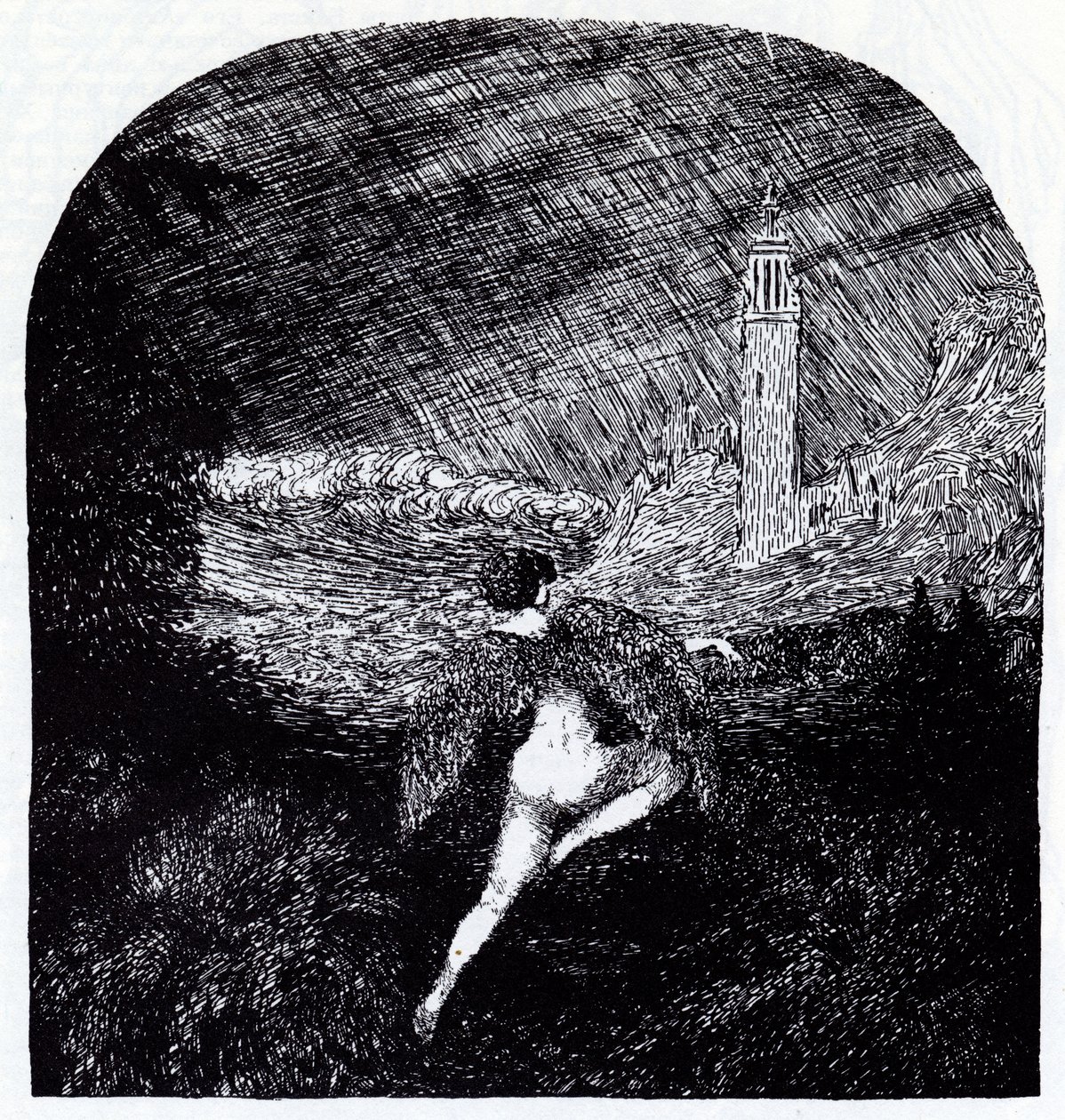 Romantiek. Symbolistisch tijdschrift Vesy The Balance, 1905 door Nikolai Petrovich Feofilaktov