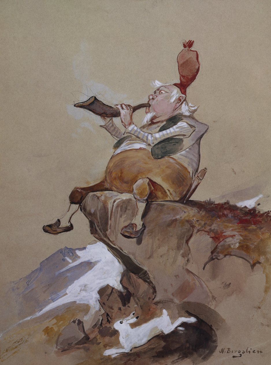 Jachthoorn door Nils Bergslien