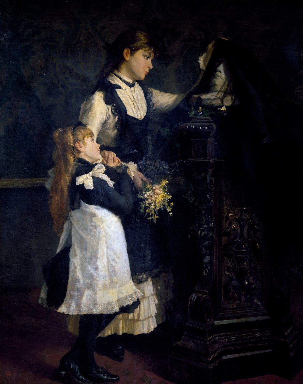 Wezen, schilderij door Nino Carnevali door Nino Carnevali