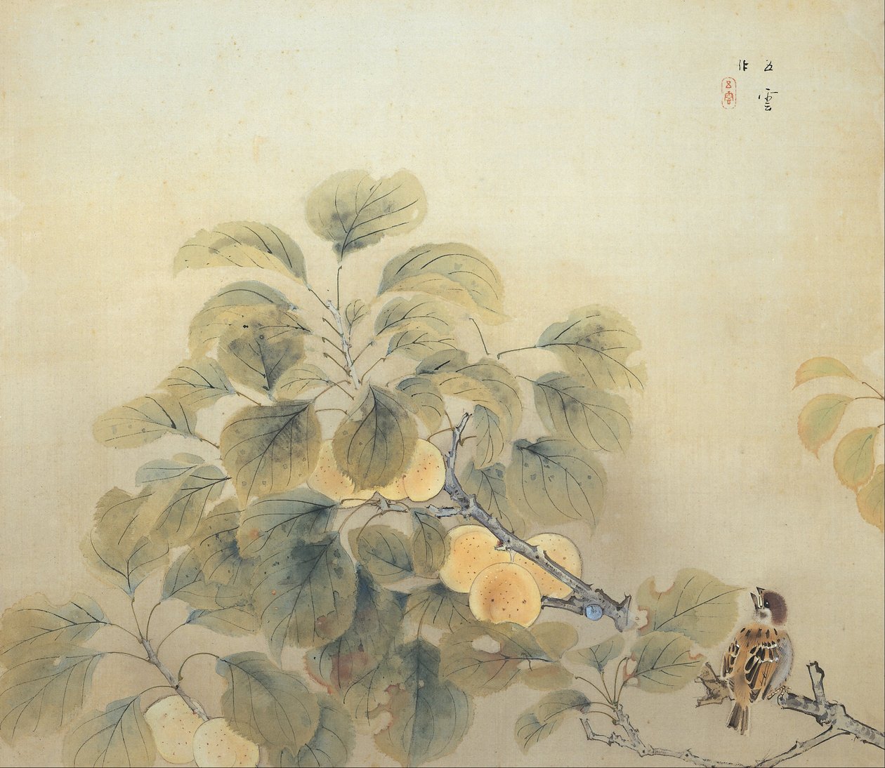 Regenseizoen door Nishimura Goun