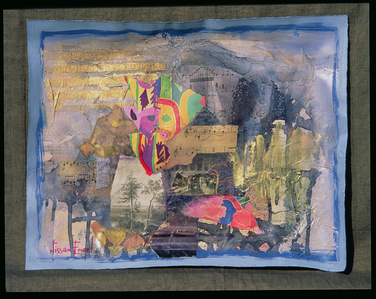 Twee bomen door Nissan Engel