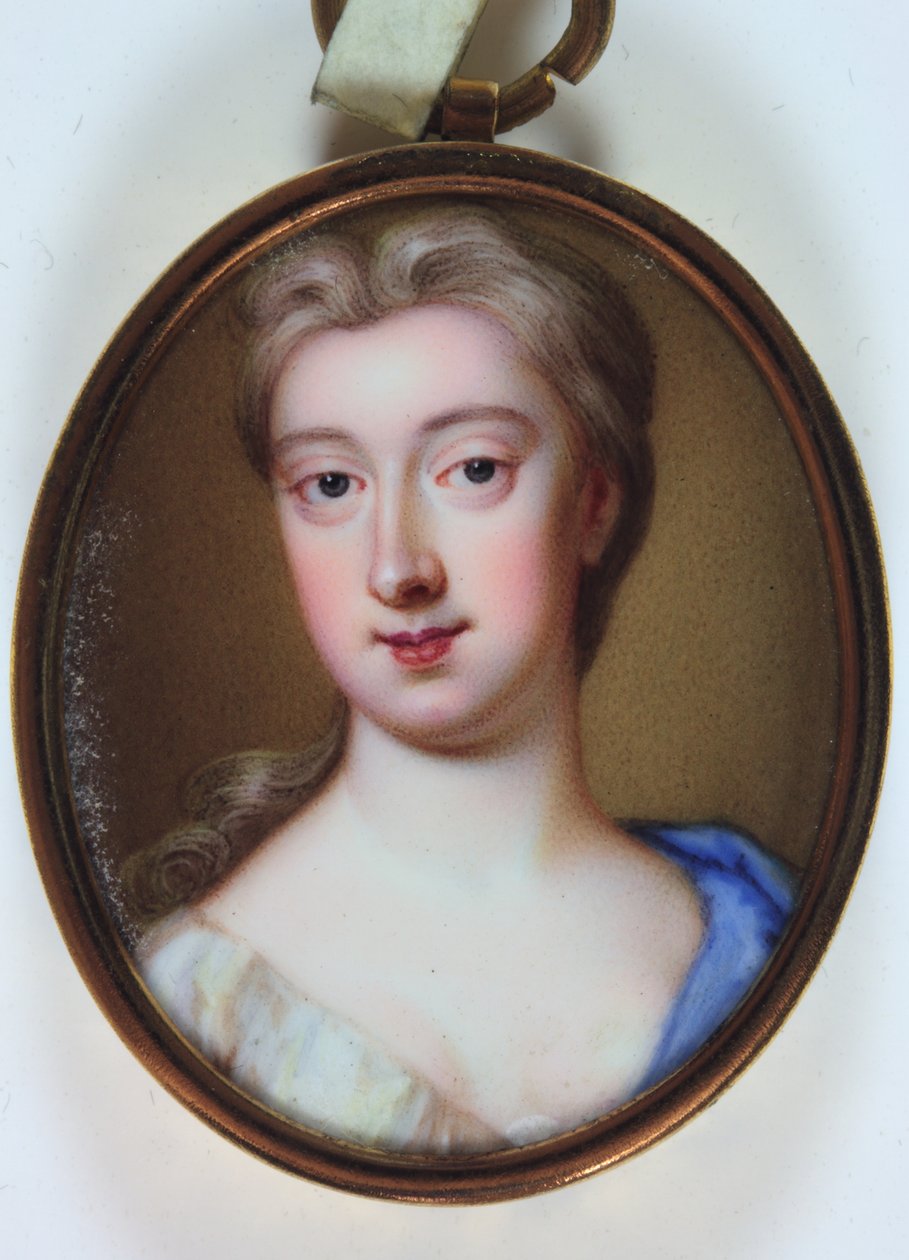 Lady Henrietta Cavendish Holles Harley door Noah or Seeman Abraham (fl.1751) (attr.to) Seaman