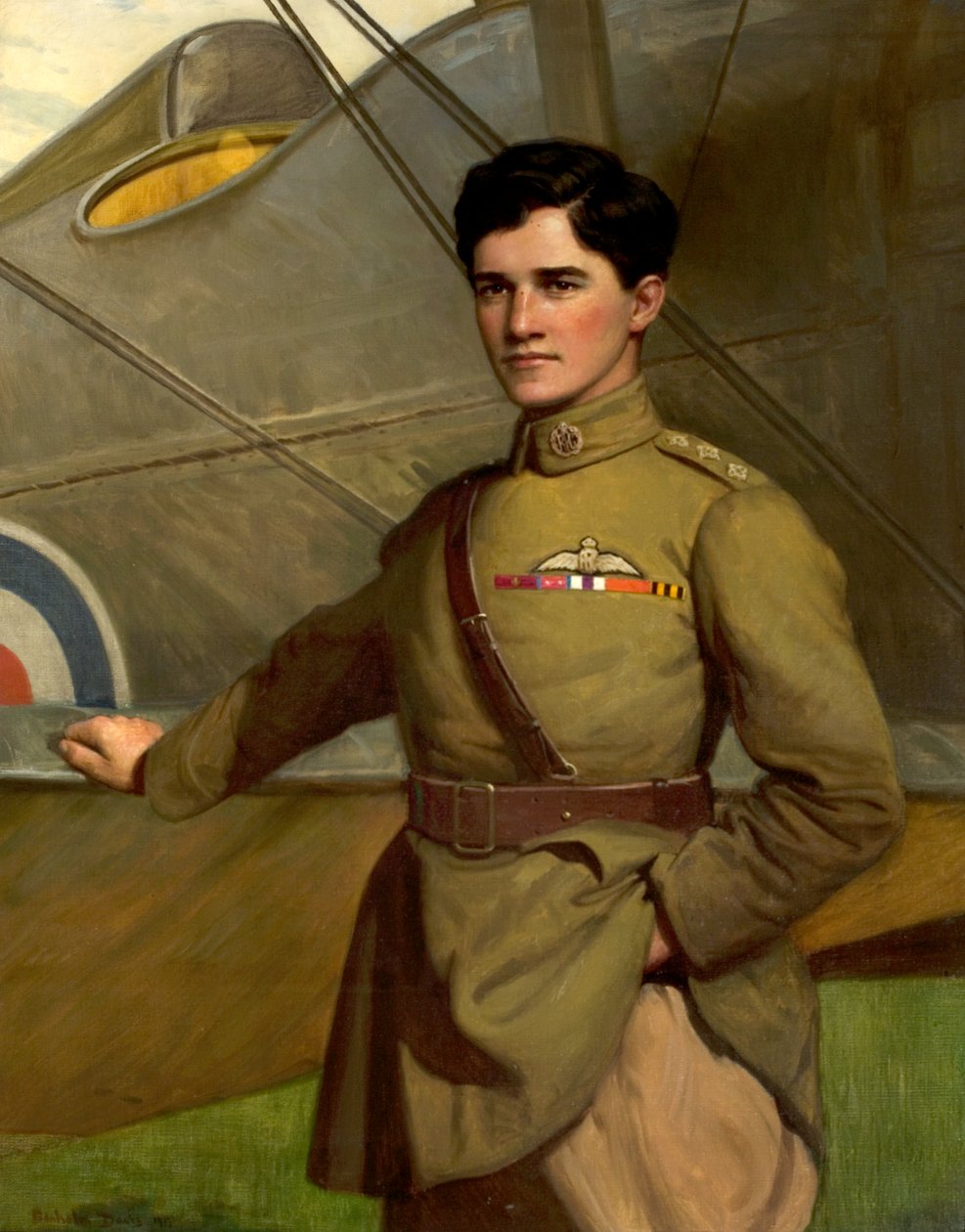 Kapitein Albert Ball door Noel Denholm Davis