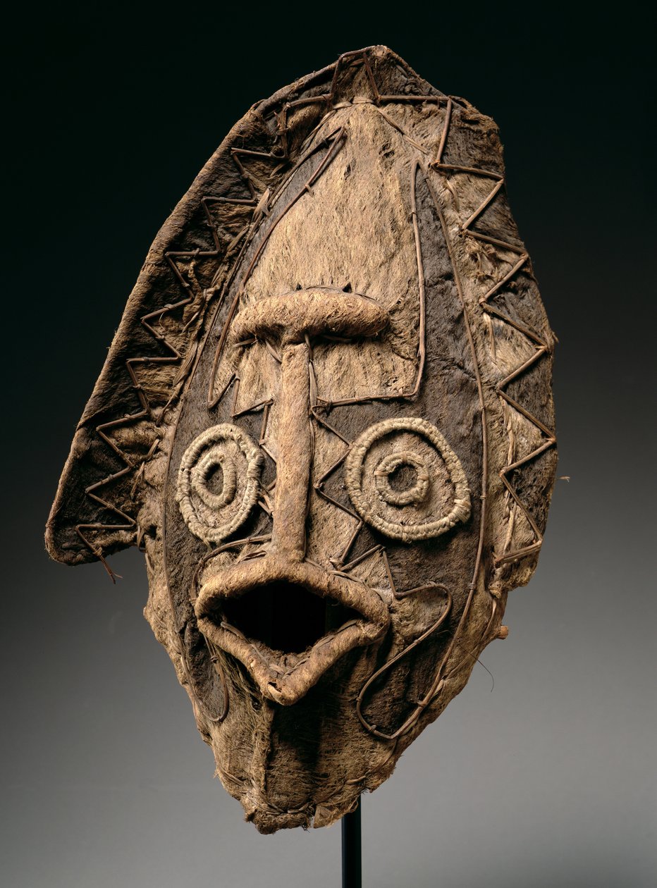 Tapan-masker, uit de Elema-regio van de Papoea Golf, Papoea-Nieuw-Guinea, Oceanië door Oceanic