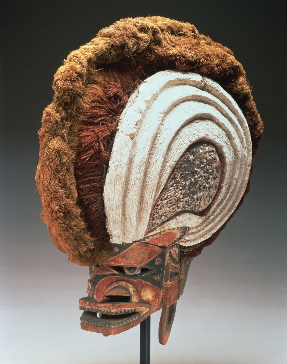 Helmmasker (tatanua), Noordelijk Nieuw-Ierland, Papoea-Nieuw-Guinea, 1884-95 door Oceanic