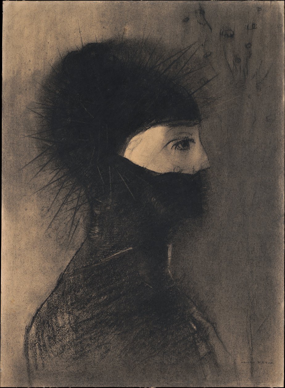 Harnas door Odilon Redon