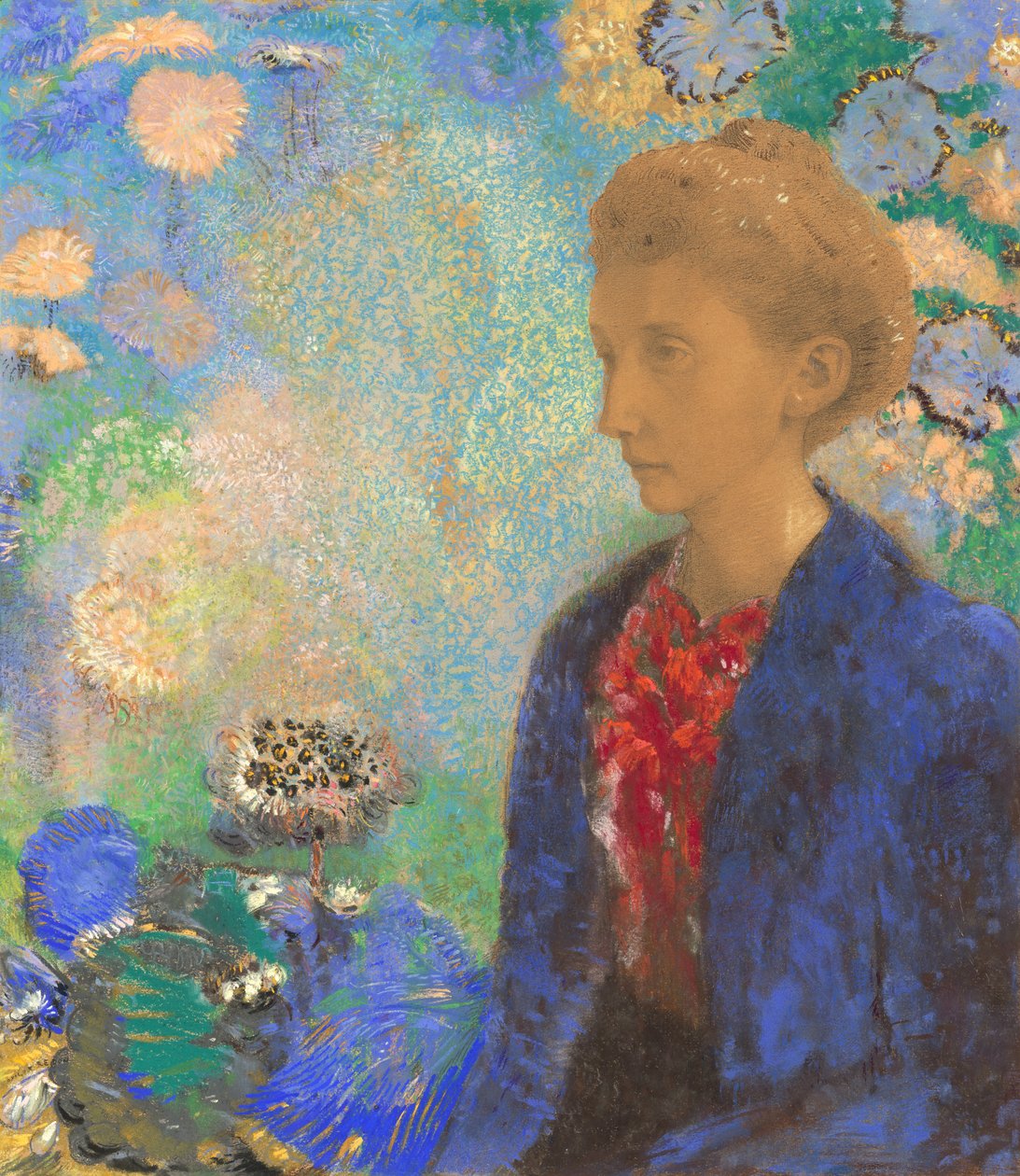 Barones van Domecy door Odilon Redon
