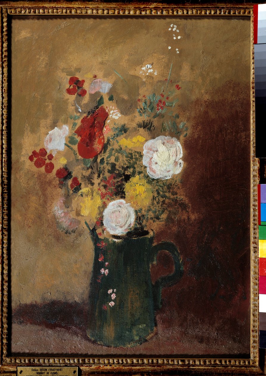 Boeketten van bloemen door Odilon Redon
