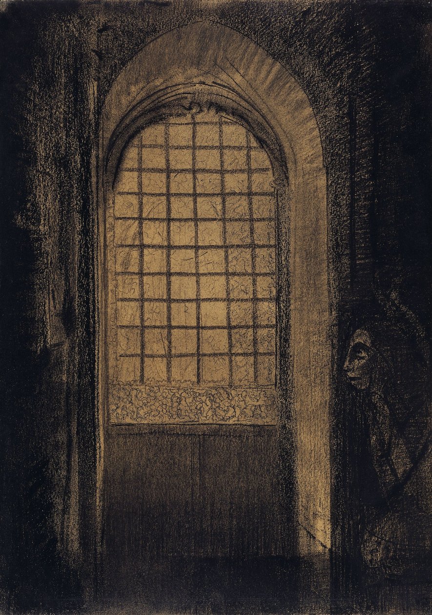 Kerkraam door Odilon Redon