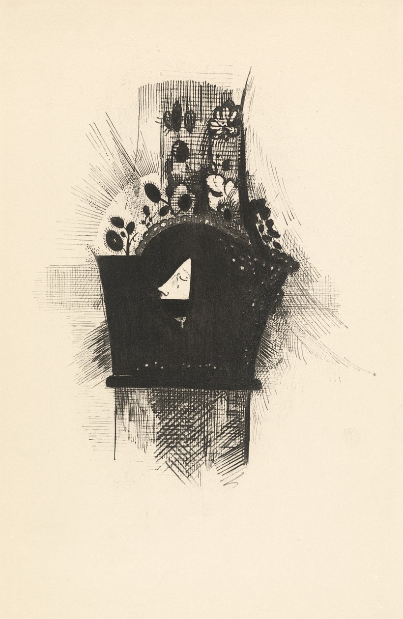 Omslag - Frontispice door Odilon Redon