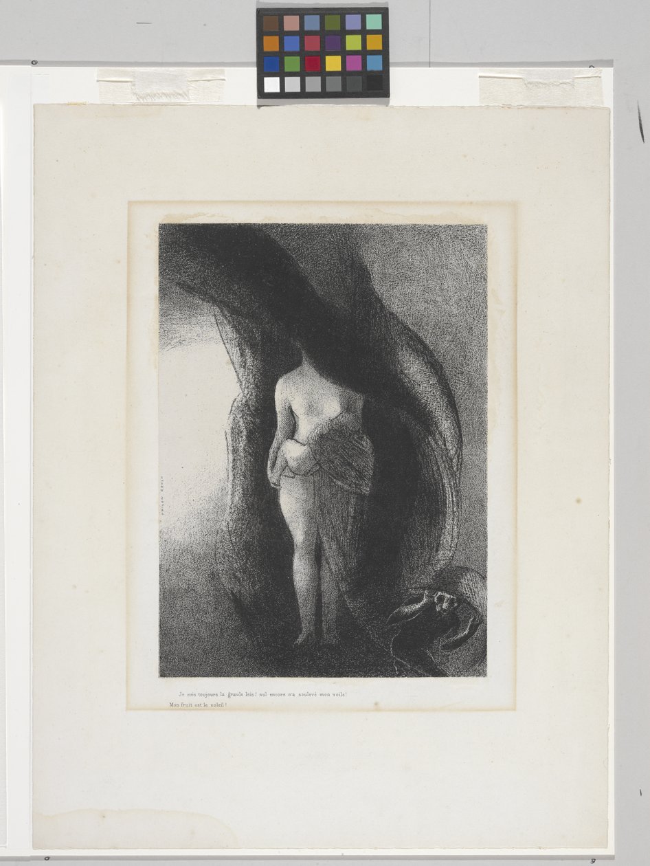 Ik Ben Altijd de Grote Isis! door Odilon Redon