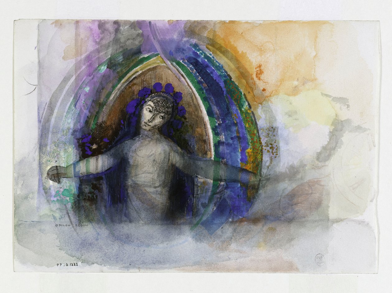 De bloei door Odilon Redon