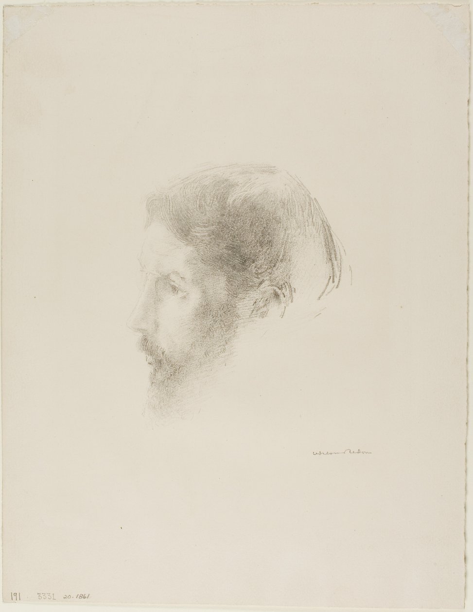 Pierre Bonnard door Odilon Redon