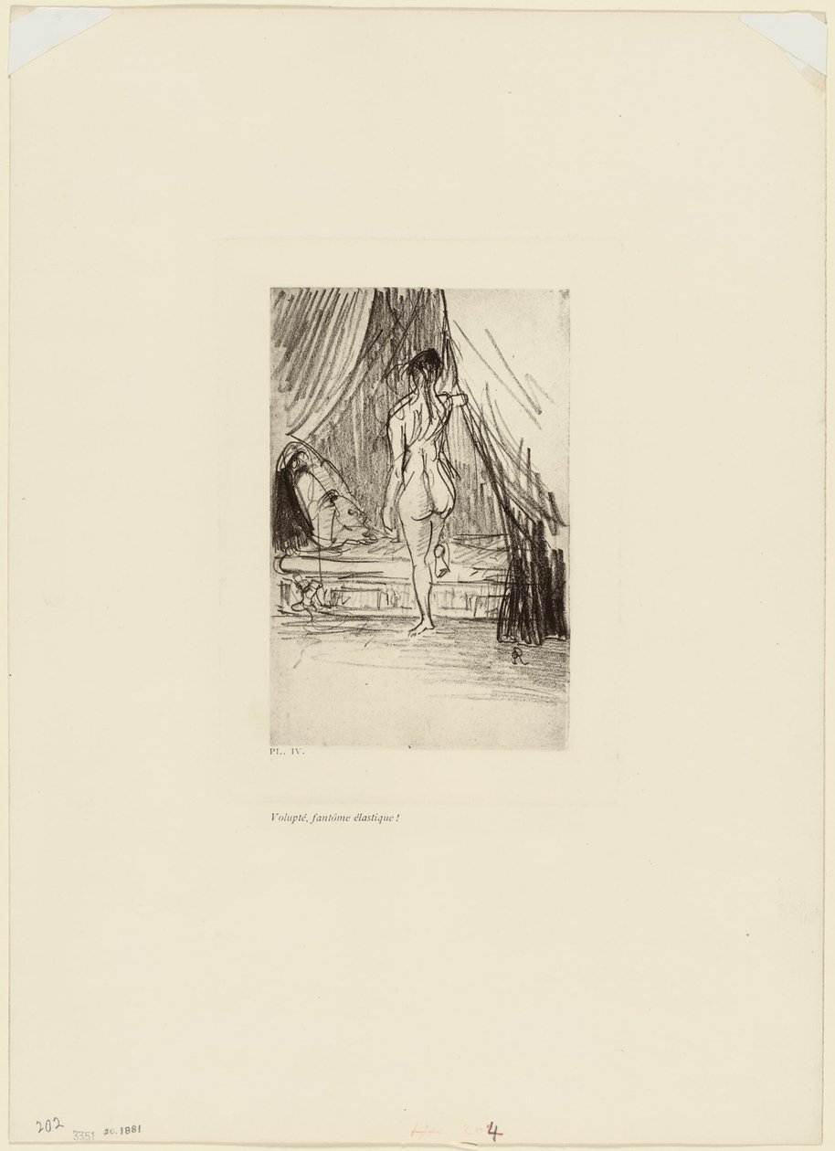 Plezier, Elastisch Spook!, plaat 5 van 9 door Odilon Redon
