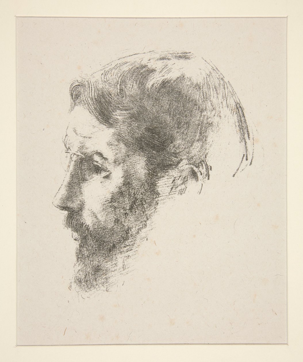 Portret van Pierre Bonnard door Odilon Redon