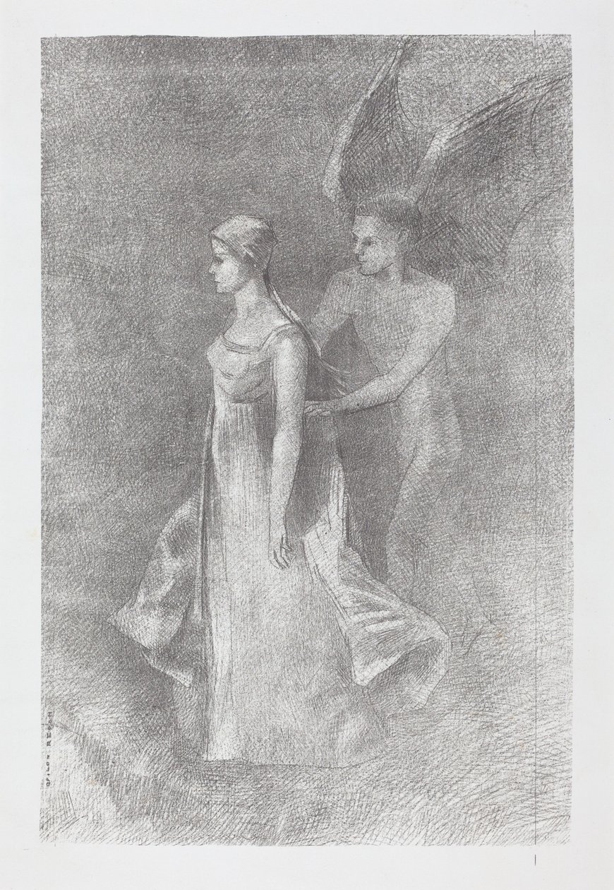 De kwelling door Odilon Redon