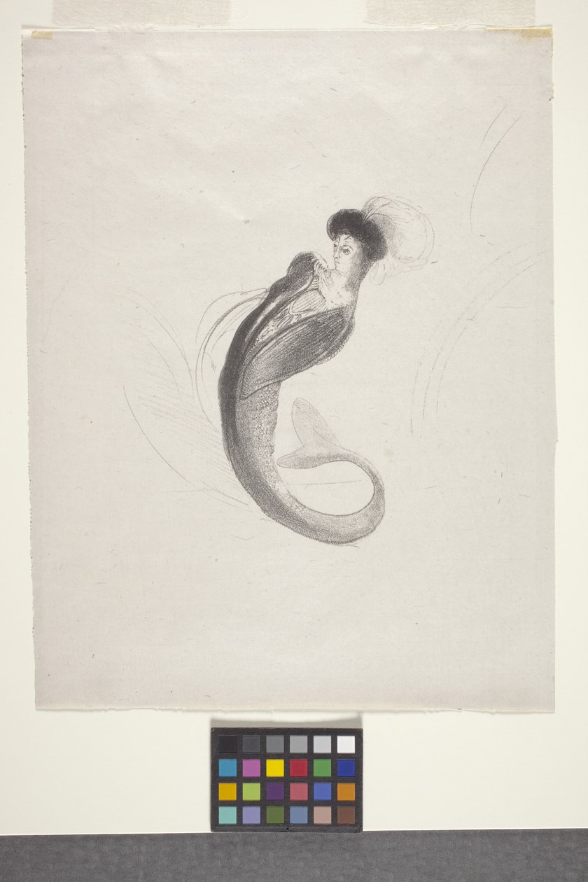 Zonder Titel door Odilon Redon