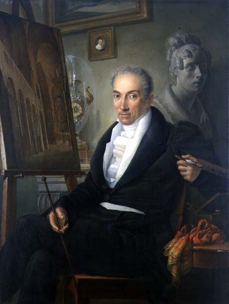 Portret van Joseph Borsato door Odorico Politi