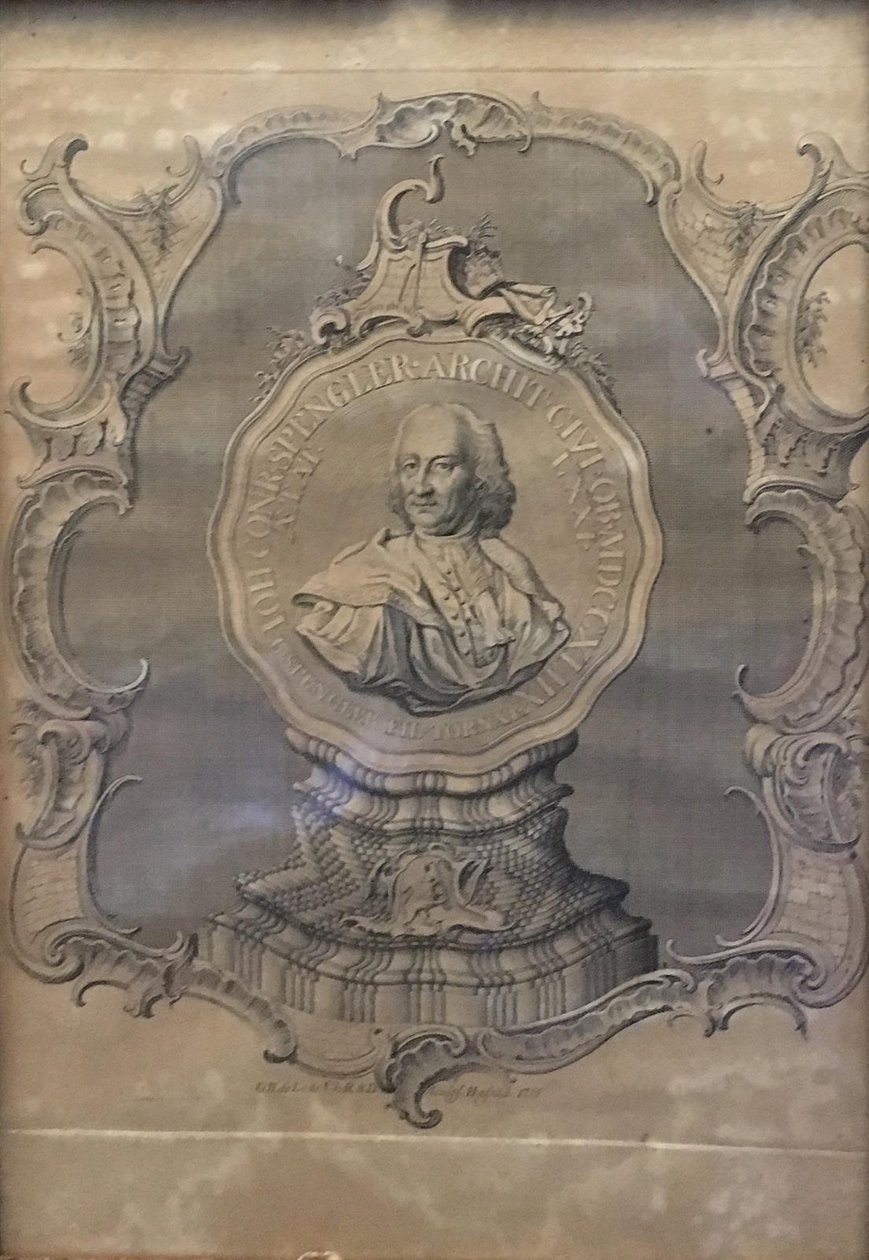 Johan Conrad Spengler door Odvardt Helmoldt de Lode