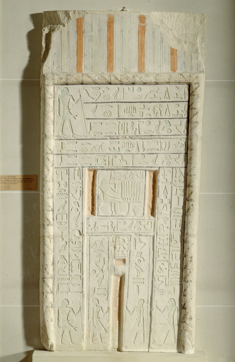 Valse deur van Sheshi, ca. 2300-2200 v.Chr. door Old Kingdom Egyptian