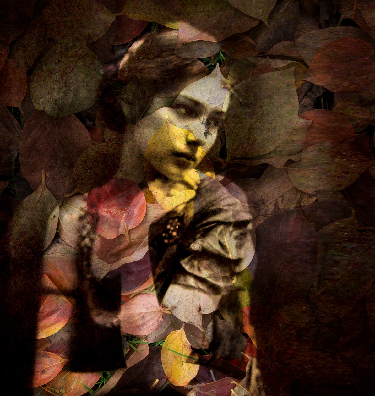 Clotilde, 2023 (digitale gemengde techniek) door Olivia Gozzano