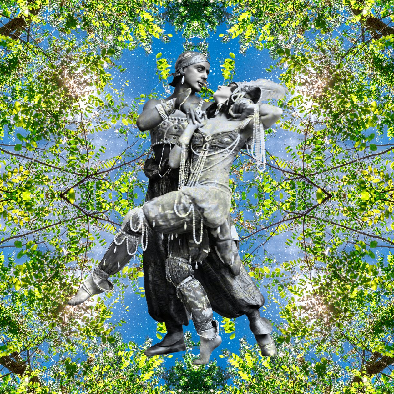 Sherazade Fokin e Fokina, 2024 (digitale mixedmedia) door Olivia Gozzano