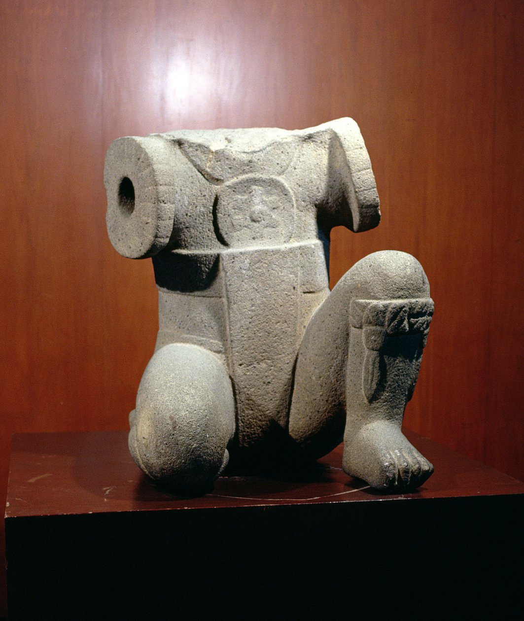 Beeld 34 uit San Lorenzo Tenochtitlan, staat Veracruz, Pre-Klassieke Periode door Olmec