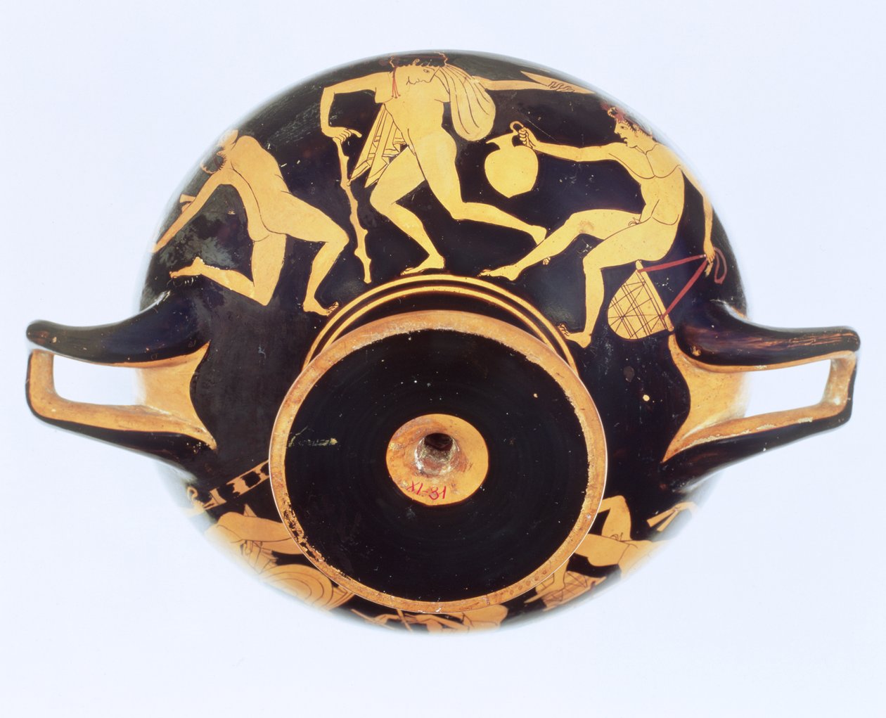 Attische roodfigurige kylix door Onesimos Painter