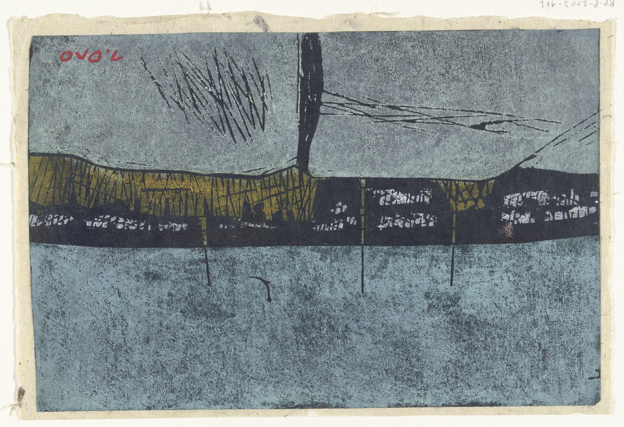 Zee van het noorden door Ono Tadashige (signed by artist)