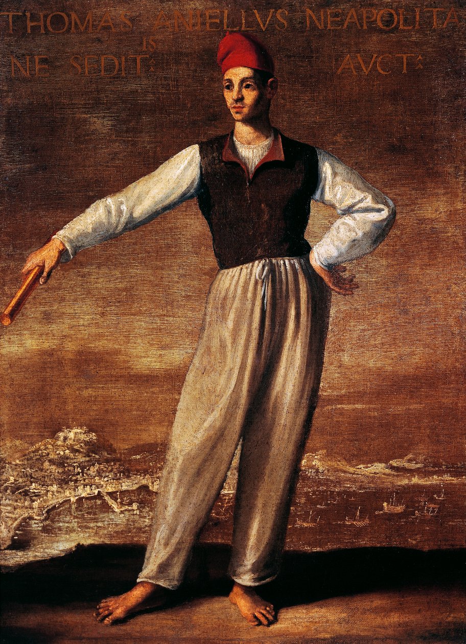 Portret van Tommaso Aniello d