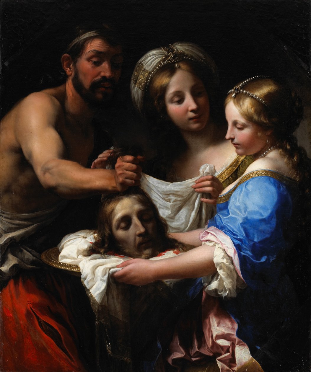 Salome met het hoofd van Johannes de Doper, ca.1680 door Onorio Marinari