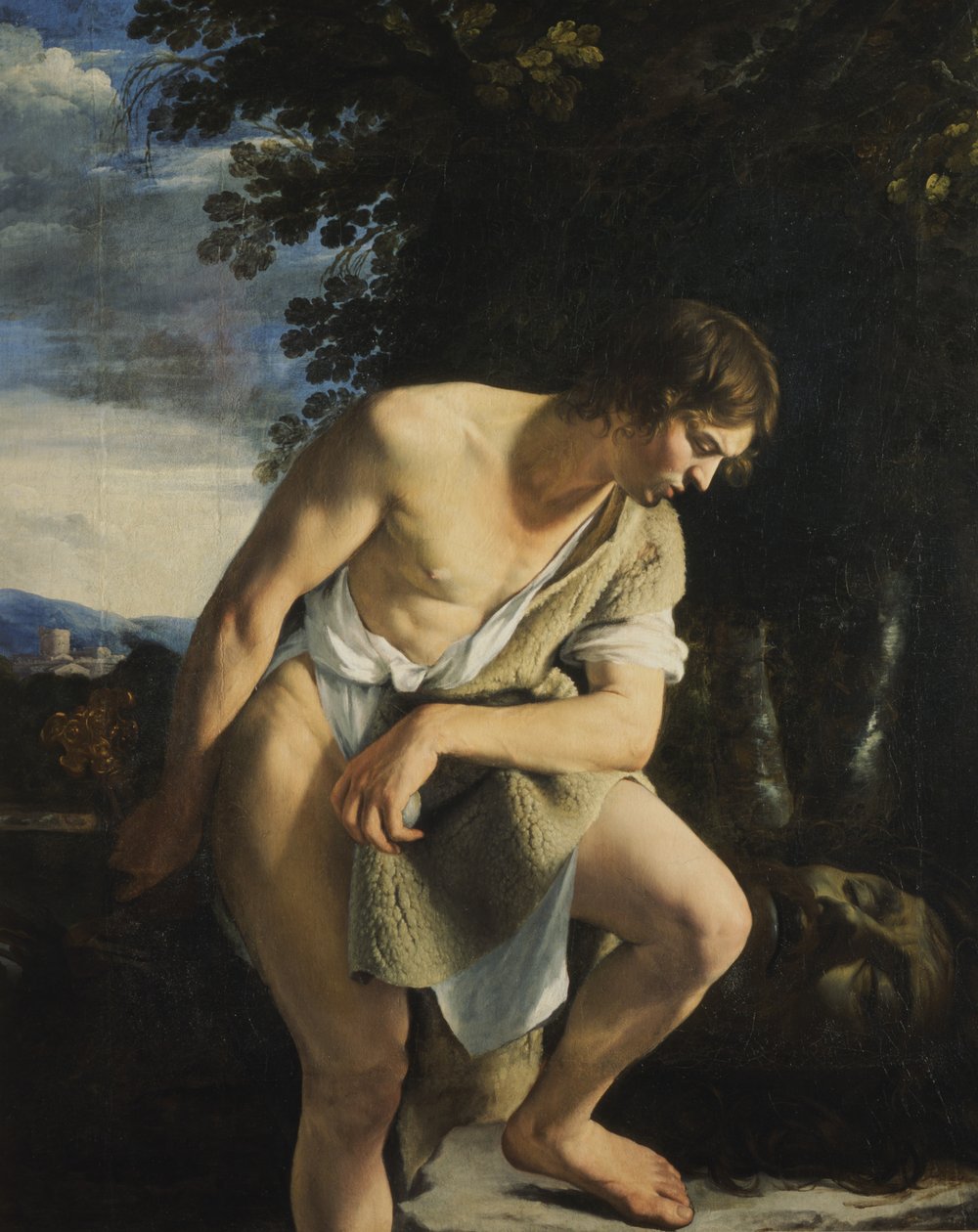 David door Orazio Gentileschi