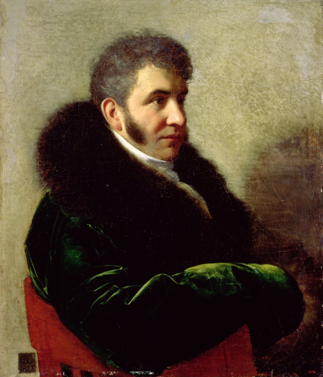 Portret van Ivan Alexeevich Gagarin (1771-1832) 1811 door Orest Adamovich Kiprensky