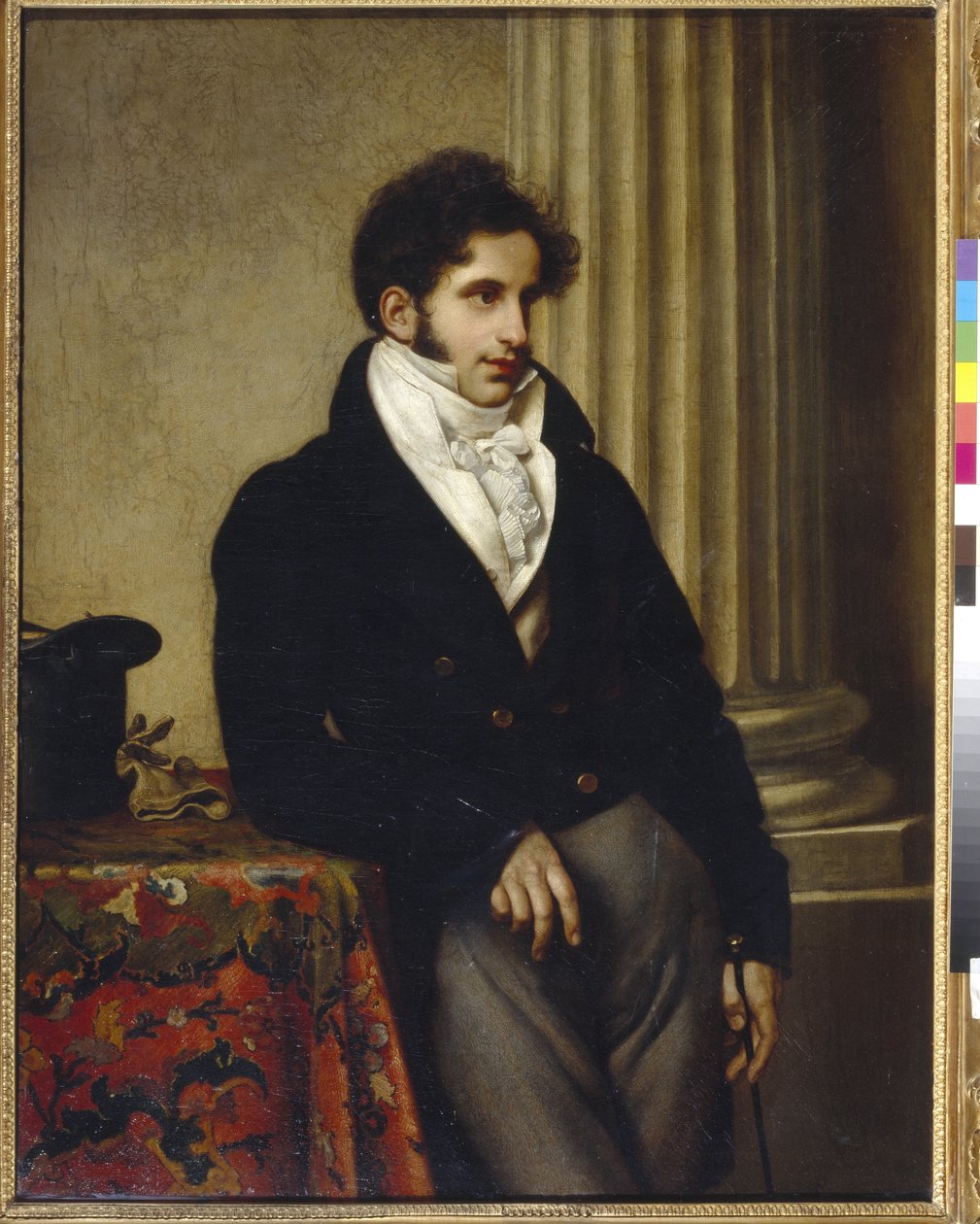 Portret van graaf Sergej Semionovitsj Oevarov (1786-1855) door Orest Adamovich Kiprensky