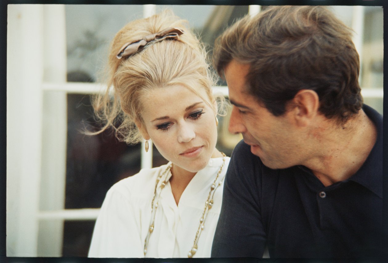 Jane Fonda en Roger Vadim door Orlando Suero