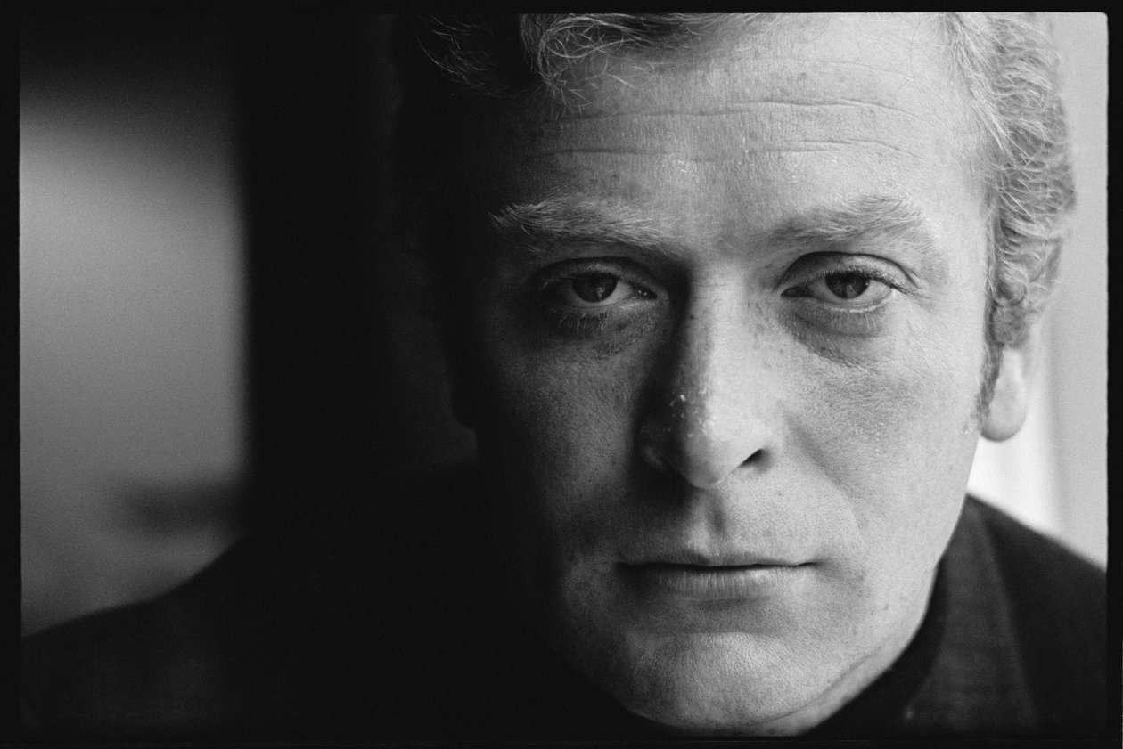 Portret van Michael Caine door Orlando Suero