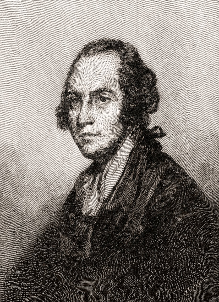 Aaron Burr, Jr., uit De Geschiedenis van Ons Land, gepubliceerd 1905 door Oscar Edward Grosch