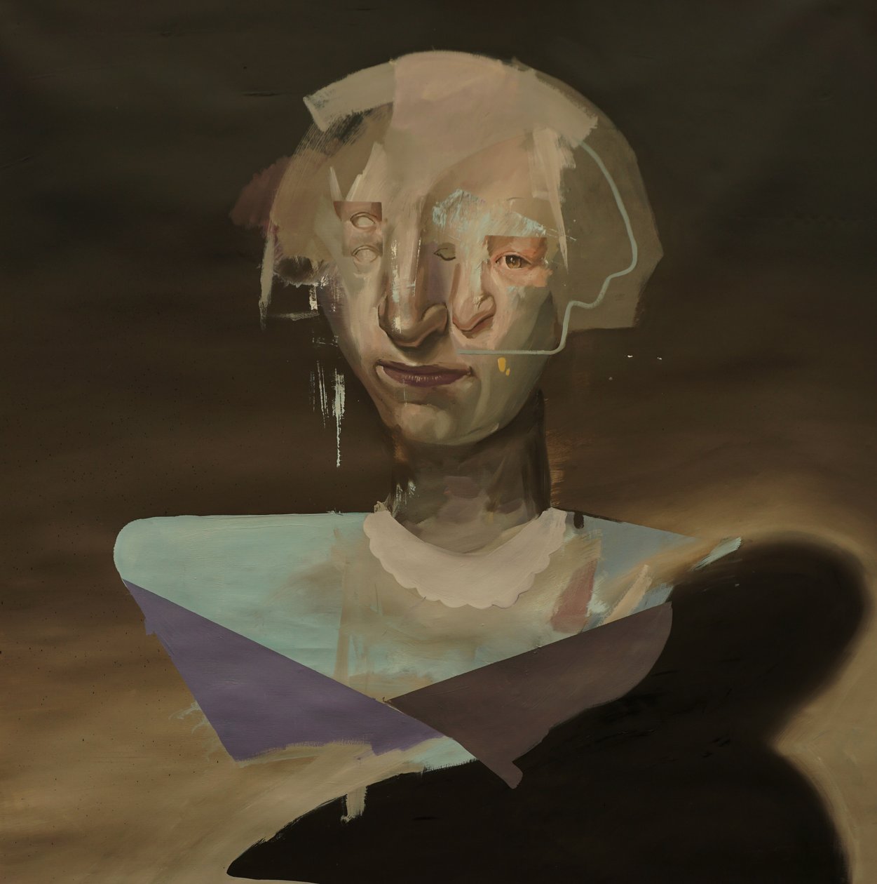 _u3444855780000p.tf-44, 2022 (olieverf op linnen) door Oscar Nin