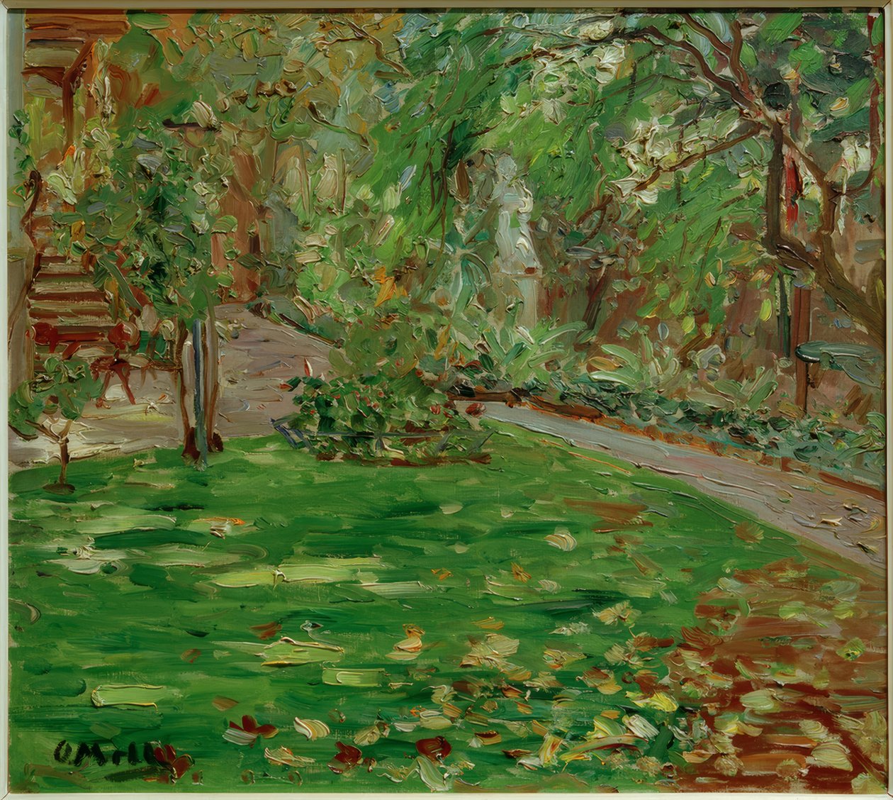 Jardin du Luxembourg I door Oskar Moll