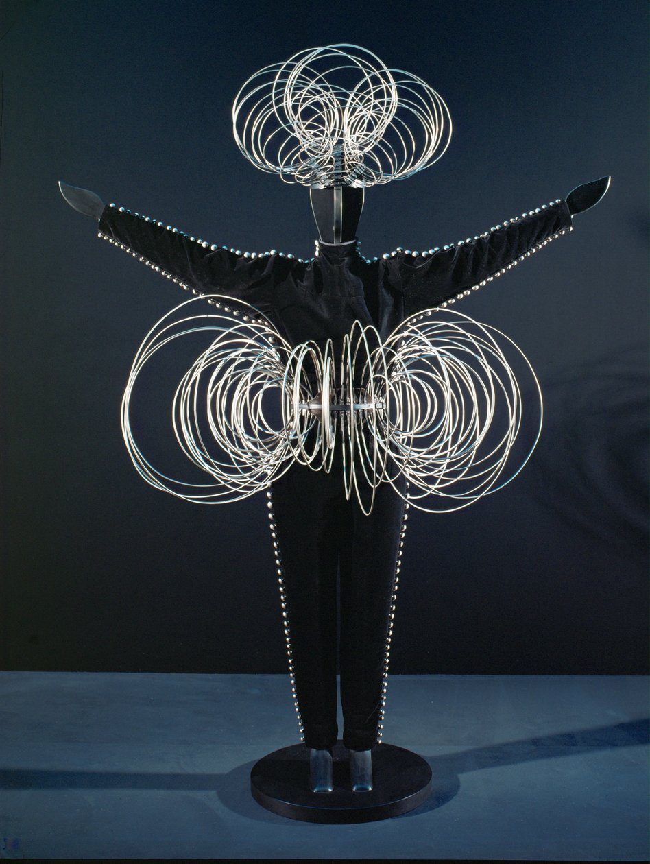 Beeldje voor Das Triadische Ballett - het Triadisch Ballet door Oskar Schlemmer