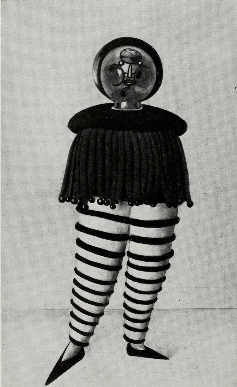 Van Het podium bij het Bauhaus Die Bühne im Bauhaus, 1925 door Oskar Schlemmer