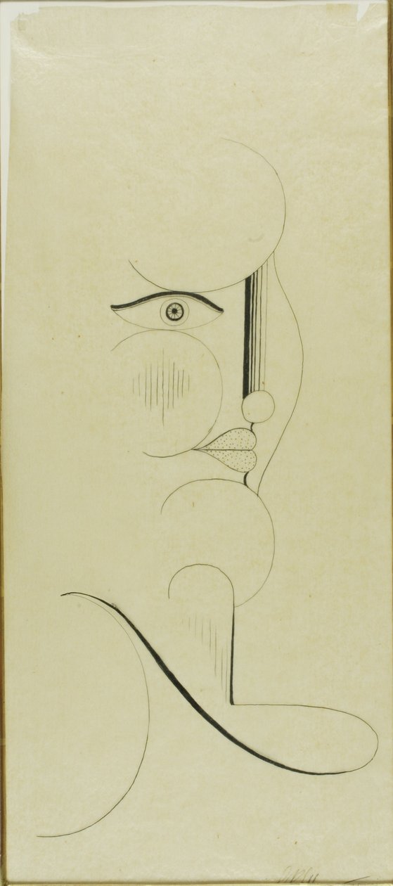 Hoofd door Oskar Schlemmer