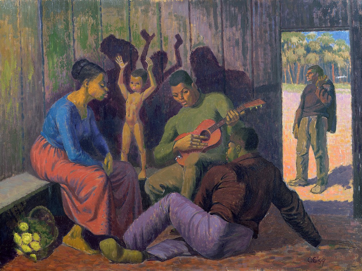Zwarte mensen Spiritueel, 1959 door Osmund Caine