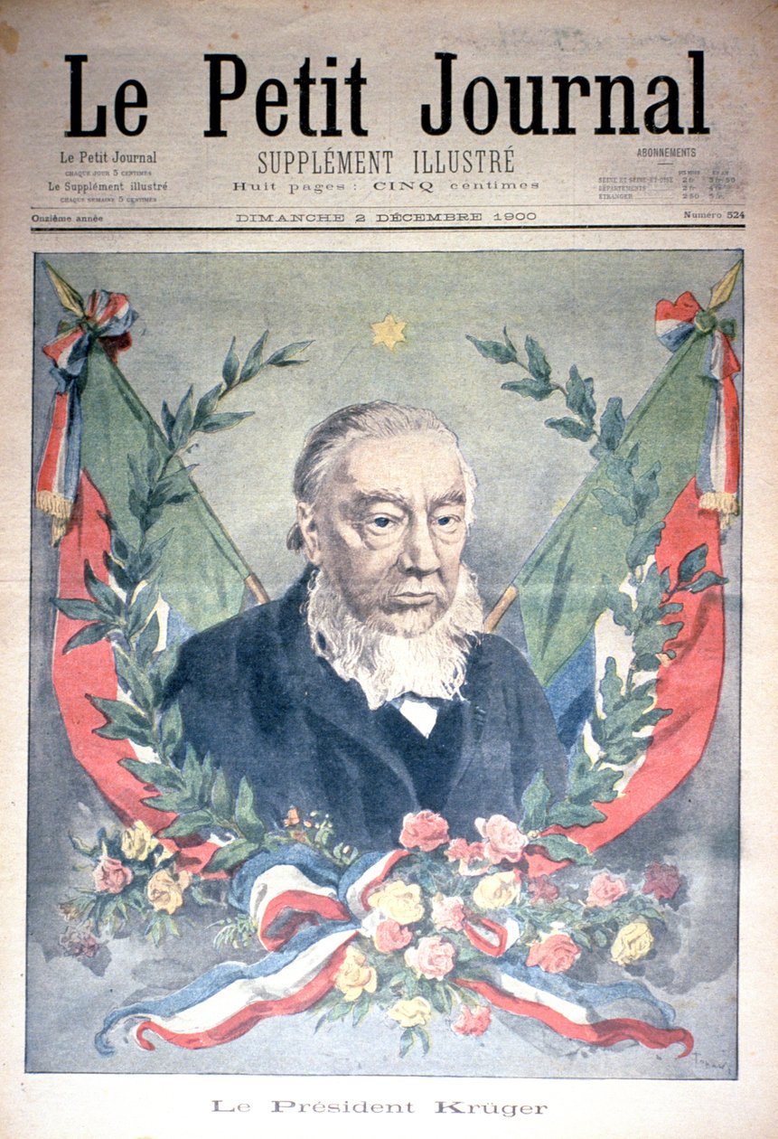 President Kruger, voorpagina van 
