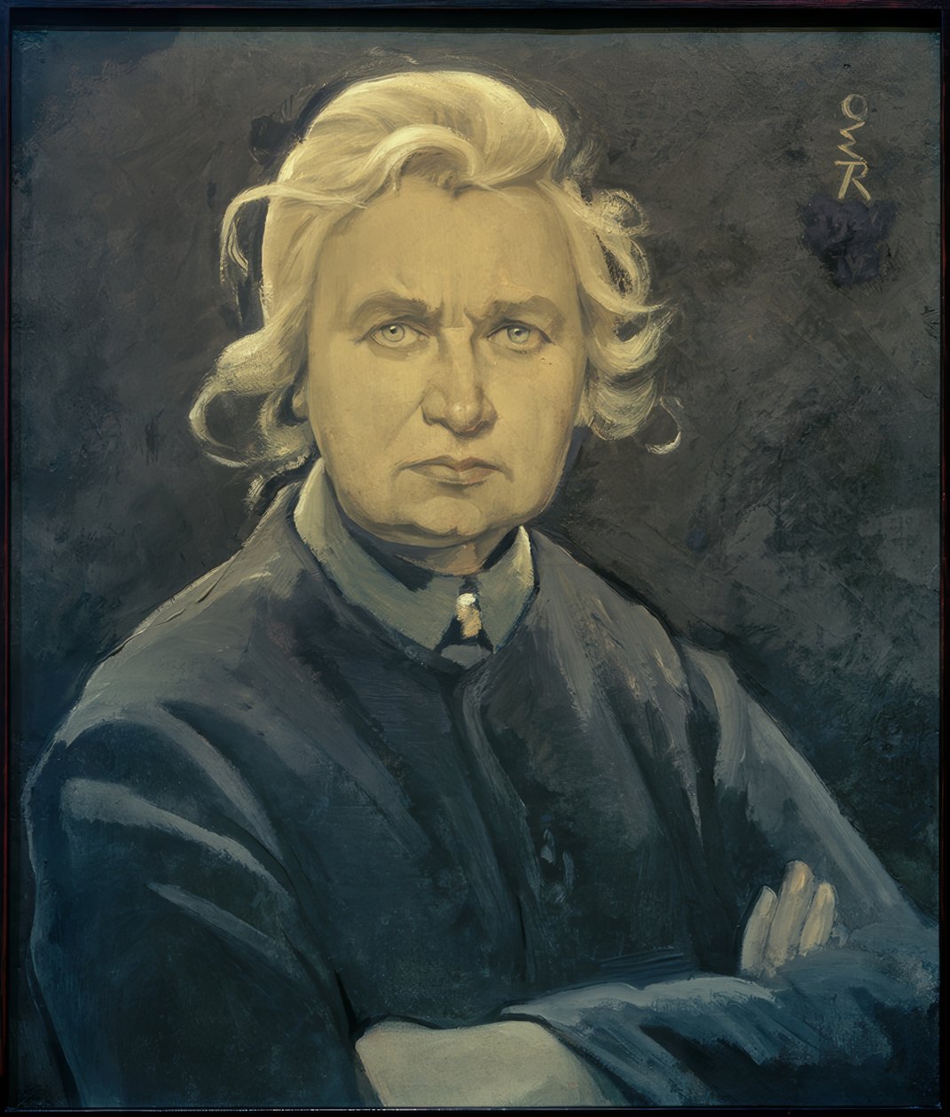 Zelfportret 1926 door Ottilie Roederstein