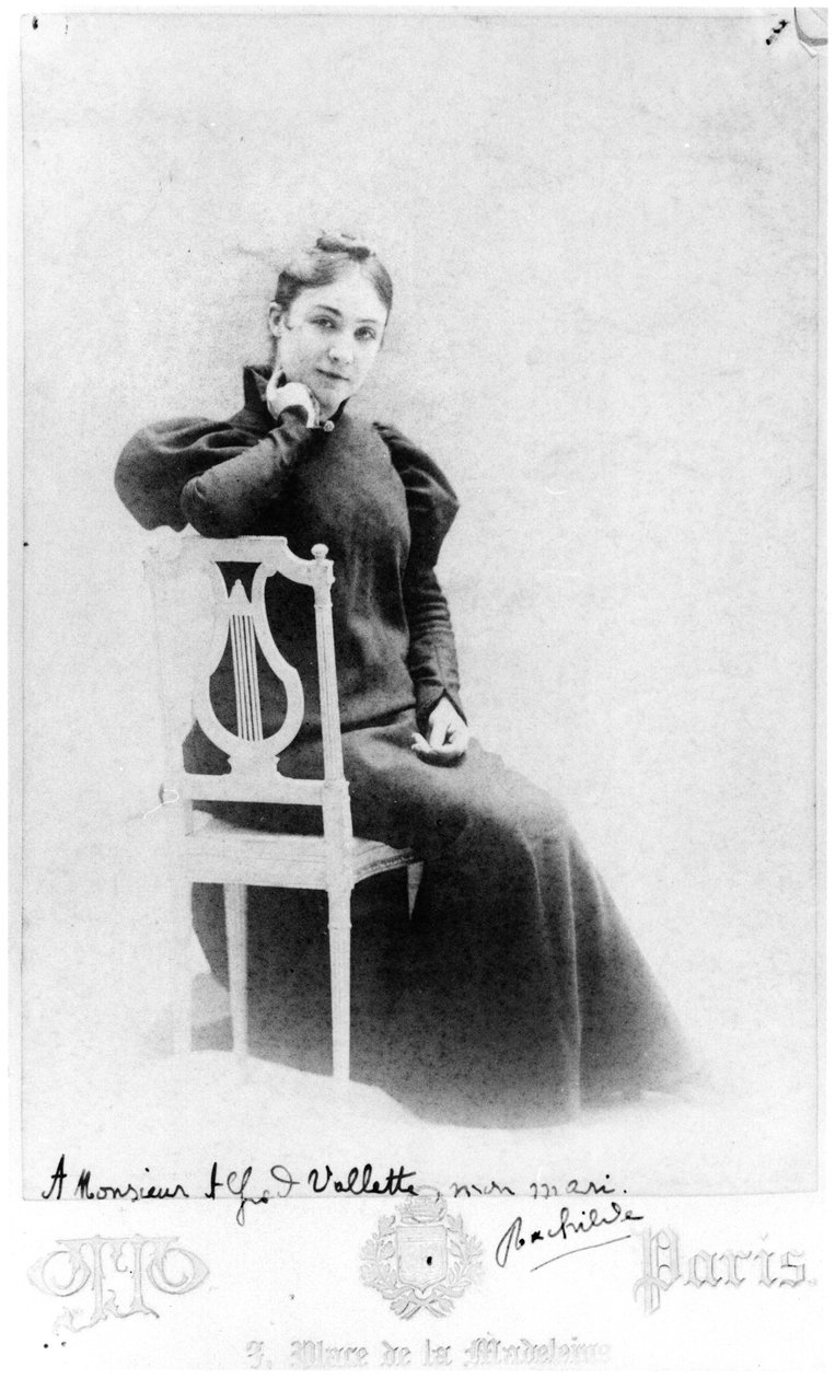 Portret van Rachilde (1860-1953) door Otto Studio