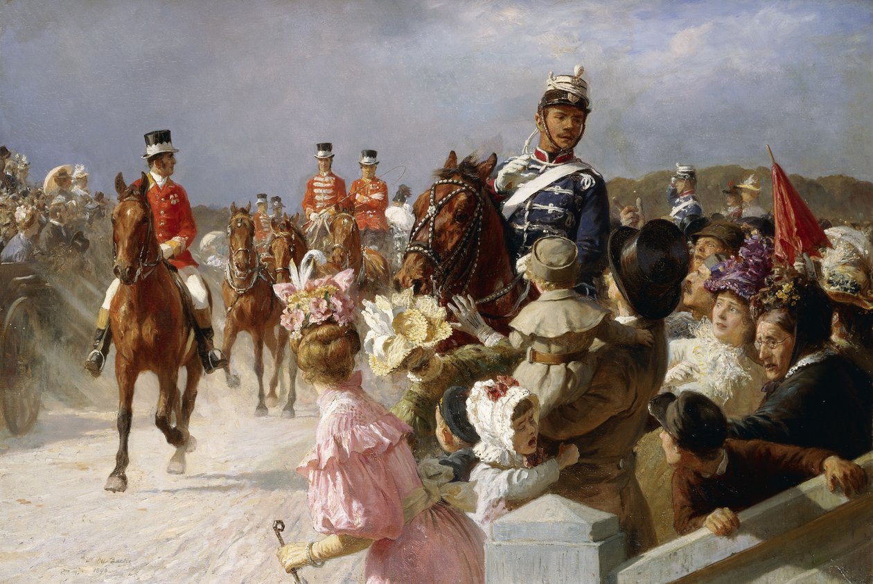 De koning komt, 1898 door Otto Bache