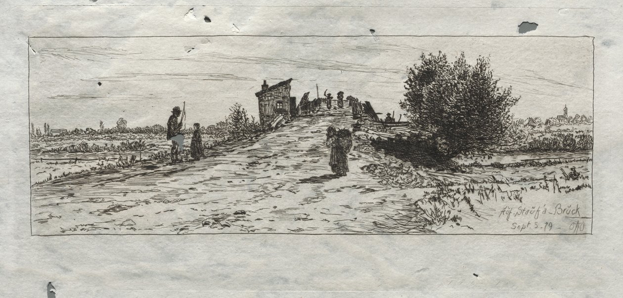 Auf Stauf a-Bruck door Otto H. Bacher